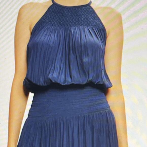 NWT Ramy Brook “Bianca” Midi Halter Dress MSRP $495 - Picture 7 of 7